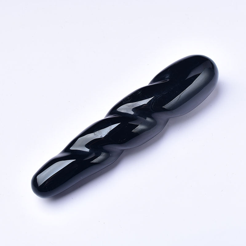 Obsidian yoni wand wholesale 18cm