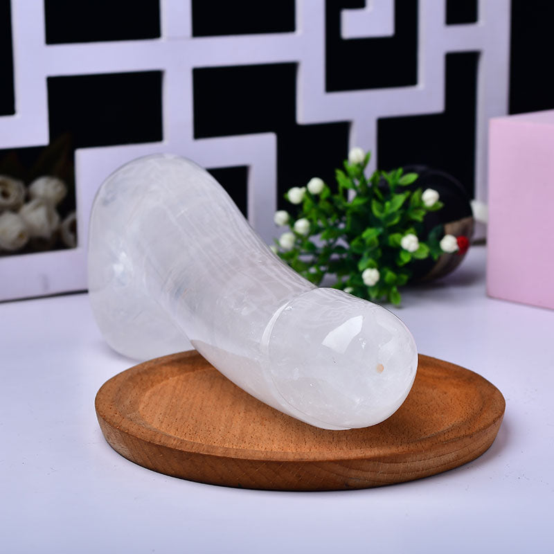 Clear quartz wholesale crystals and stones yoni wand