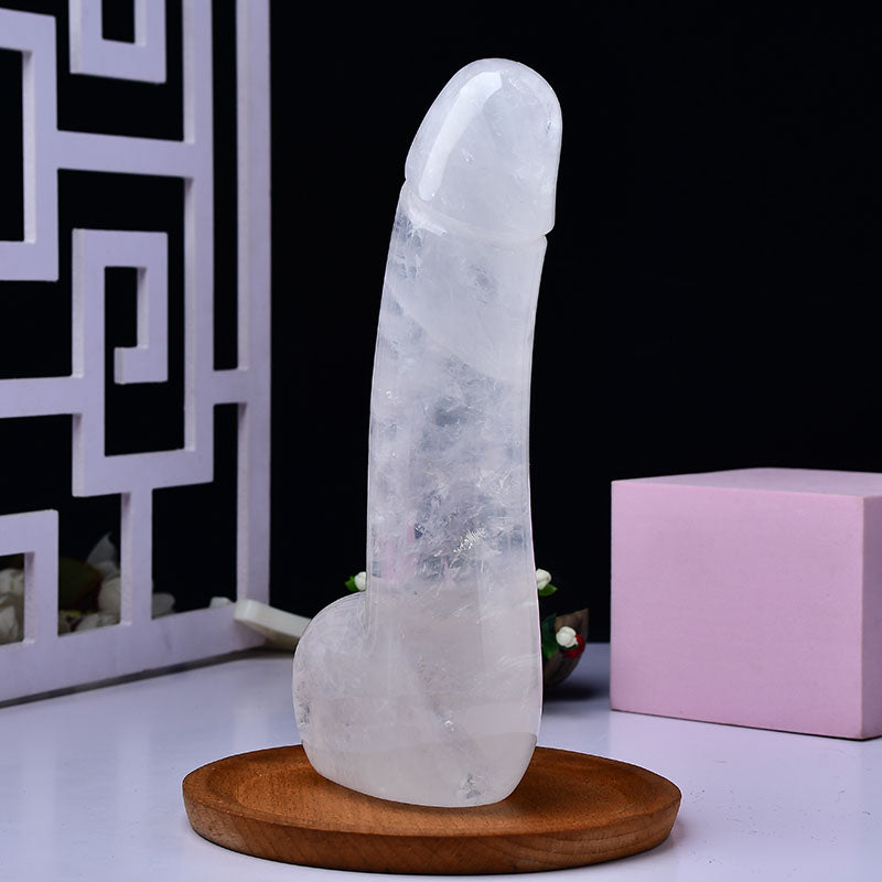 Clear quartz wholesale crystals and stones yoni wand