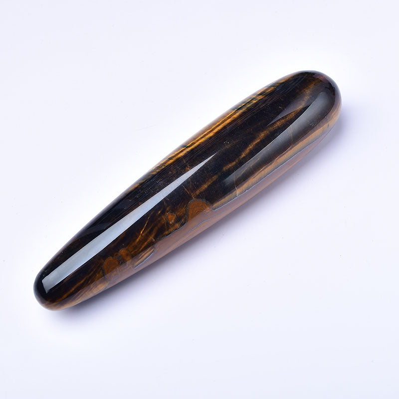 wholesale crystals Tiger eye yoni wand