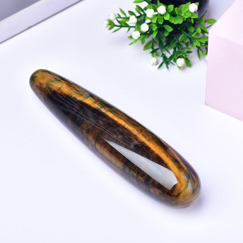 Wholesale Natural Crystal Massage Wand Yoni Dildo Wand For Healing