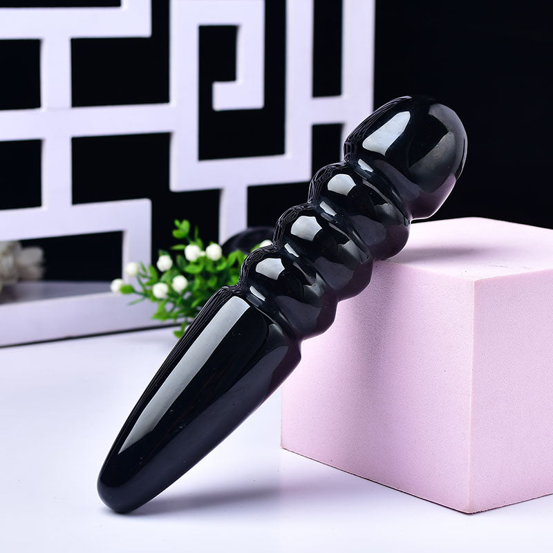 Wholesale Sexy Rose Quartz Massage Wands Clear Quartz Crystal Dildo For Women Pleasure Gifts