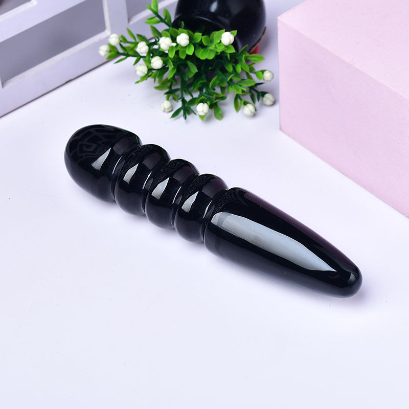 Obsidian yoni wand wholesale healing crystals