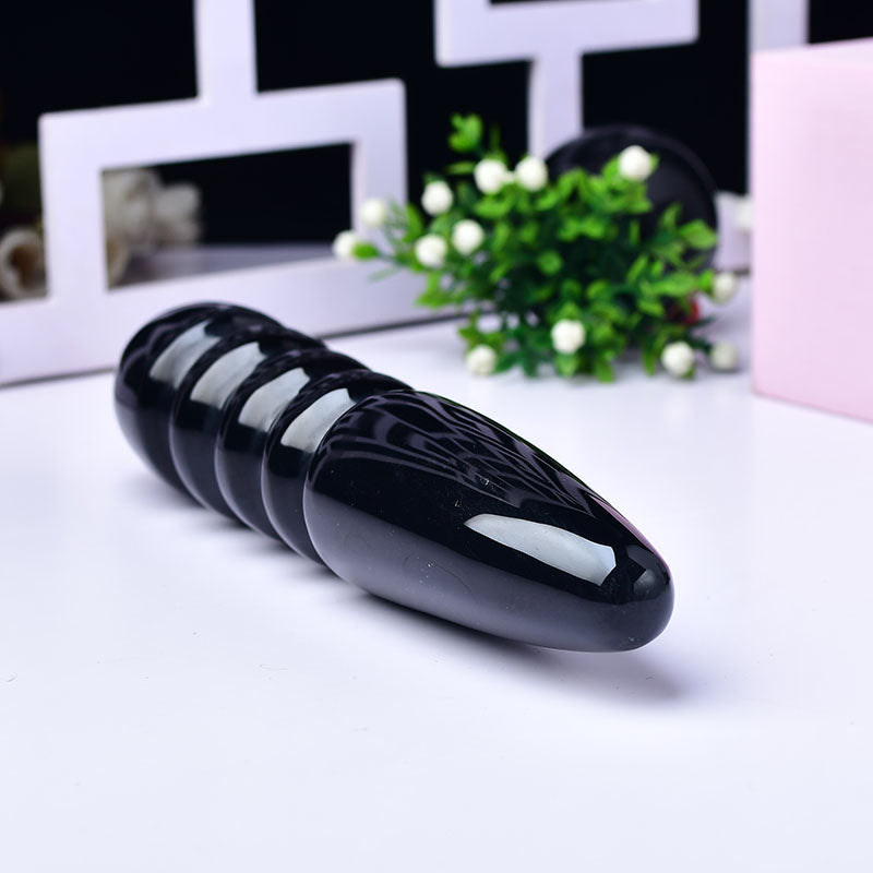 Obsidian yoni wand wholesale healing crystals