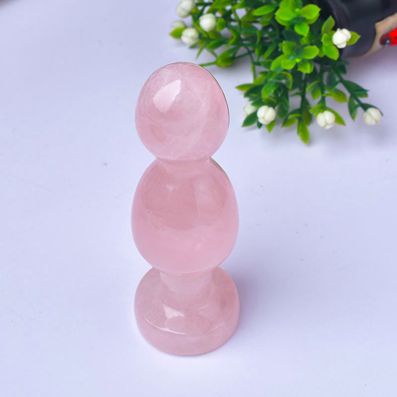 yoni wand wholesale Rose quartz crystal