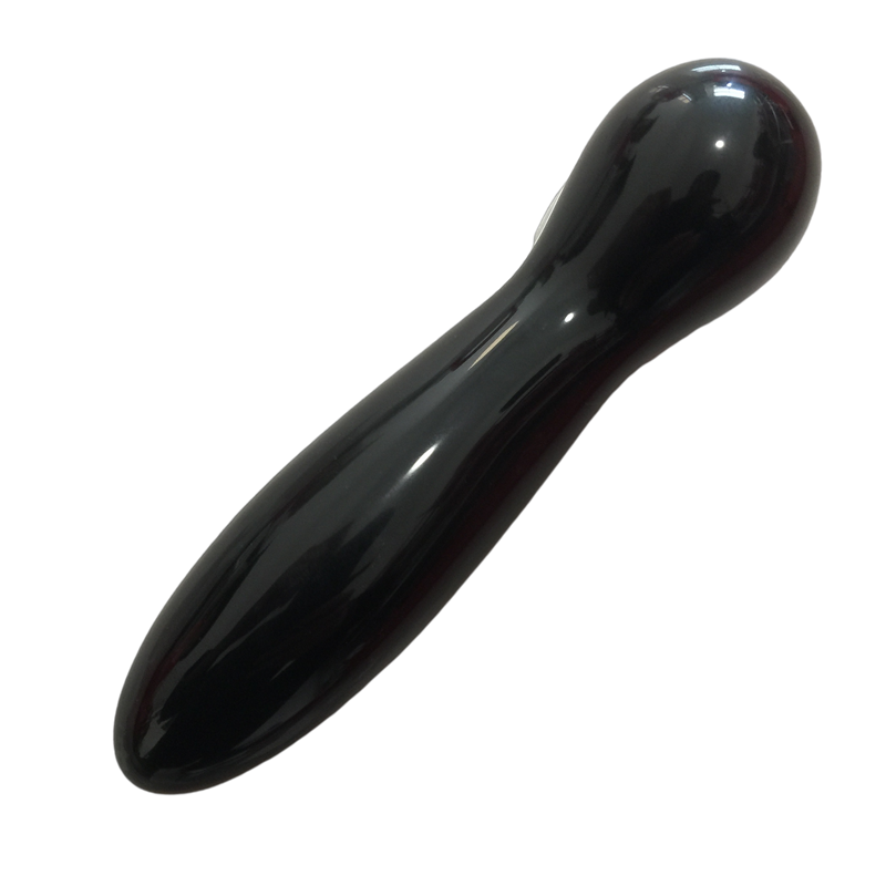 Obsidian Yoni Crystal Massage Wand - Self Love Goddess Phallus Healing Wand