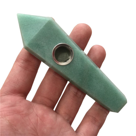 Wholesale Aventurine Pipe Crystal wand