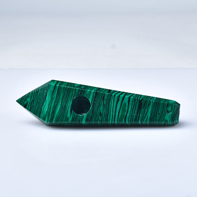 Wholesale Malachite Crystal Pipe Artificial crystal