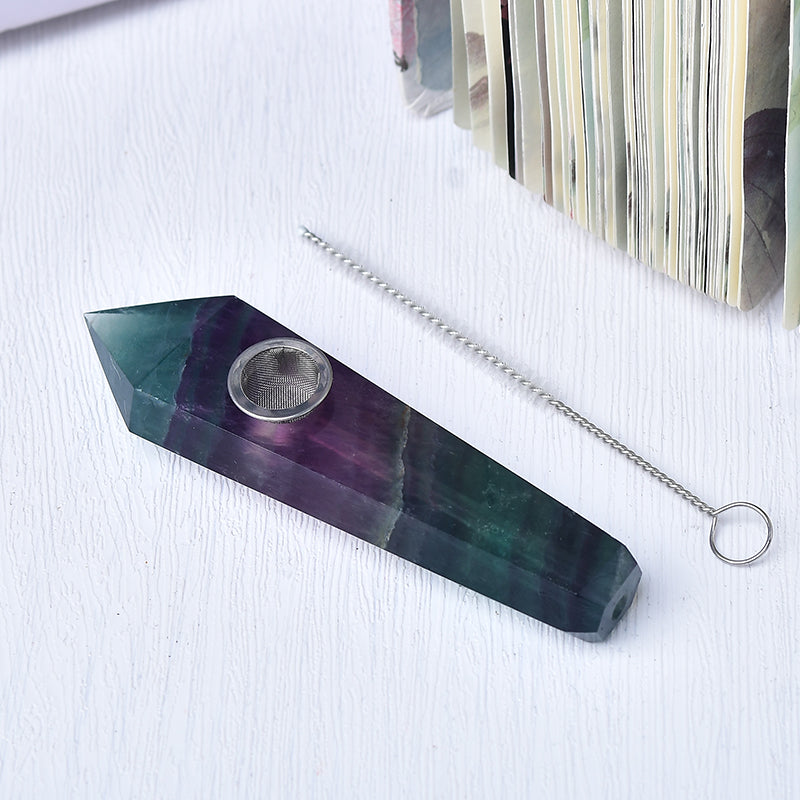 Wholesale Crystal Pipes Fluorite Smoking