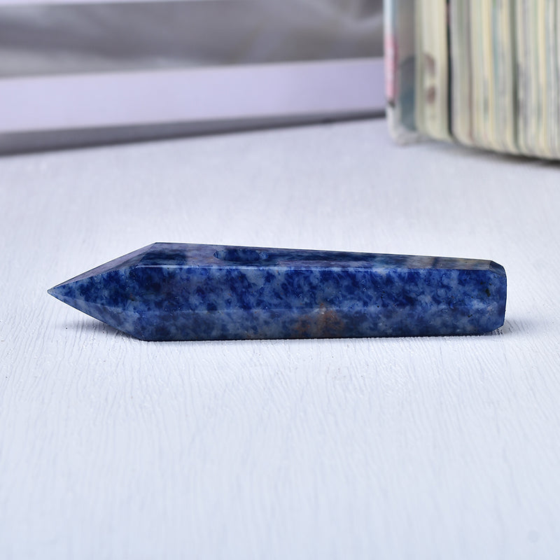 Wholesale Blue Aventurine Crystal Pipe