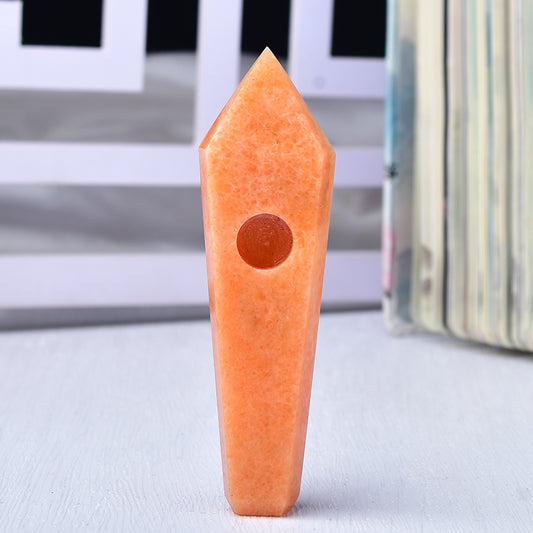 Wholesale Sunstone Crystal Pipe