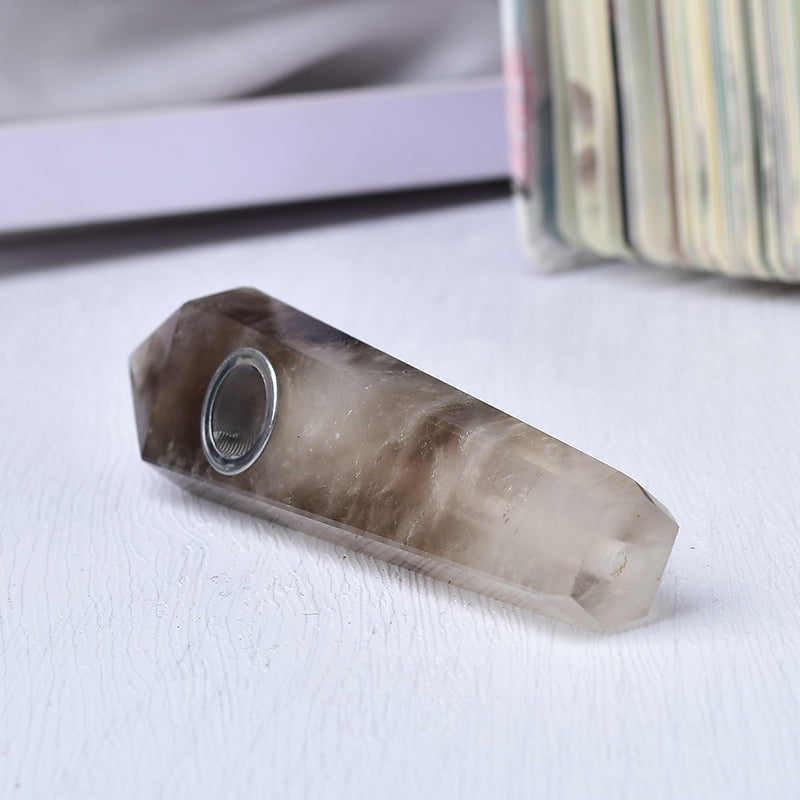 Wholesale smoky quartz crystals pipes